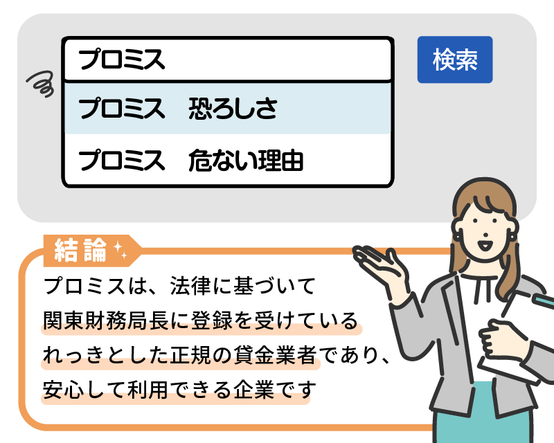 「プロミスでお金を借りても大丈夫?」「プロミスがやばいって聞くけど本当?」